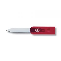 Victorinox Letter Opener Red Translucent With Cross – Kniv