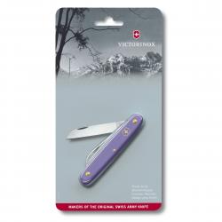 Victorinox Floral Knife Purple With Straight Blade 55 Mm In - Kniv