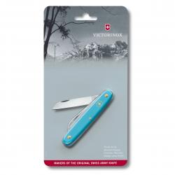 Victorinox Floral Knife Light Blue With Straight Blade 55 Mm - Kniv